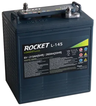 GLOBAL TRAKTION T145 L145 Rocket 6v260ah